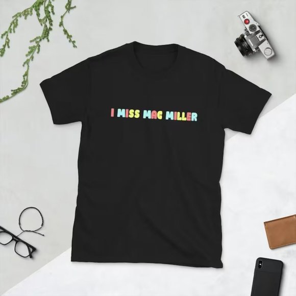Other - Mac Miller Tshirt I Miss Mac Miller Ultra Cotton Tee Hip Hop Fan Tshirt Unisex